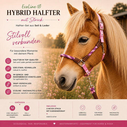 Ecoline hybrid halfter mit - ecoline,