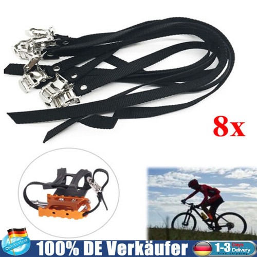 Fahrrad pedalriemen schwarz - fahrrad,