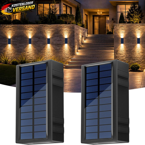 Solarlampen außen set - solarlampen, 2