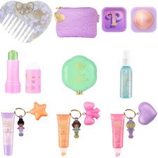 Polly Pocket Essence Lipgloss Make-Up Tasche Fixierspray Lippenmaske Highlighter