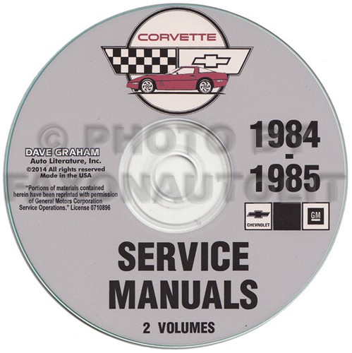 1984 1985 corvette shop - 1984-1985,