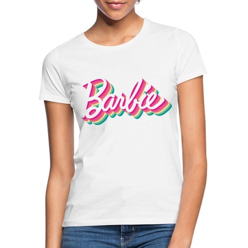 Barbie buntes logo frauen - barbie,