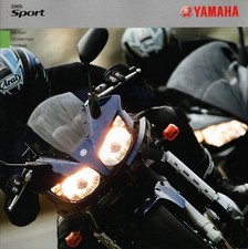 Prospekt Yamaha Motorrad Programm Sport Modelle 2005 FZ6 Fazer TDM 900 FZS