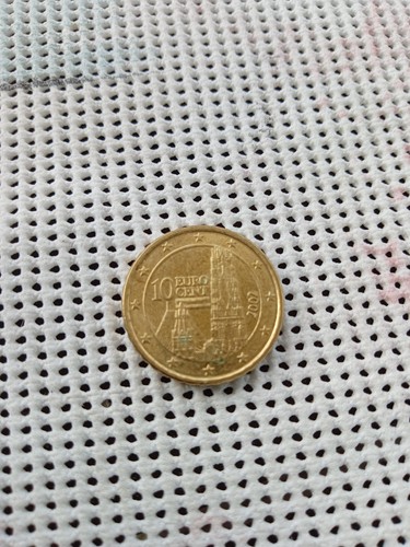 Cent münze 2002 - 10,