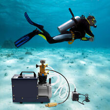 Hochdruck Kompressor 300bar 4500Psi elektrische Paintball Luftpumpe2800r/min