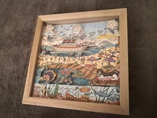 Charles Fazzino "THE NORTH POLE!" 3D Bild mit Glitzer Pop Art