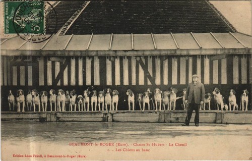 Cpa beaumont roger chasse - cpa,