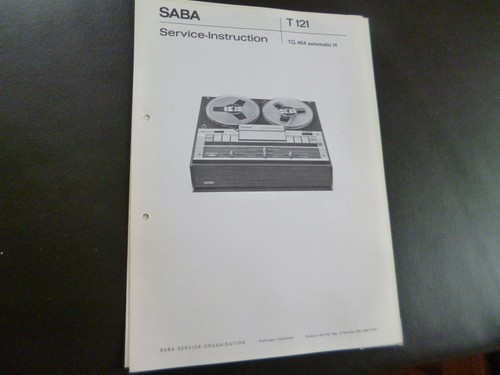 Original service manual - service,