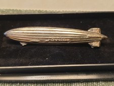 Anstecknadel Silber Luftschiff D- LZ 130 Graf Zeppelin 1930er Jahre