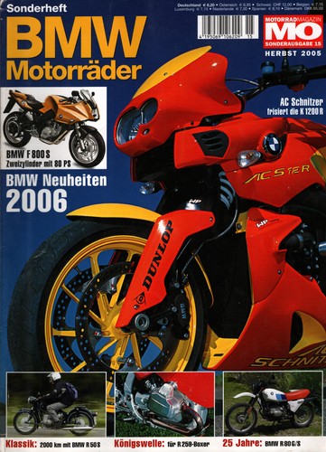 Zeitschrift motorrad - zeitschrift, mo