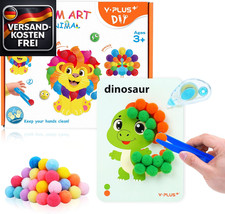 Bastelset Pompons Tier