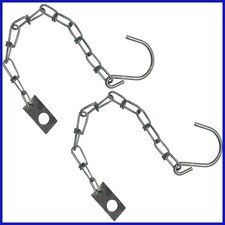 2x Sicherungskette 27cm mit