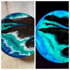 Tischplatte Mooreiche /