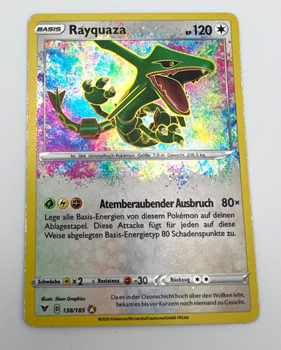 Pokémon tcg rayquaza - pokémon,