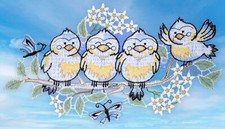 Fensterbild Frühling Plauener