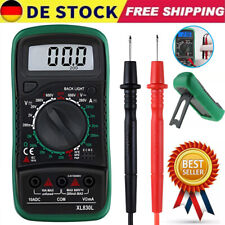 Digital Multimeter Messgerät LCD Strommesser Strom AC DC Voltmeter Amperemeter.