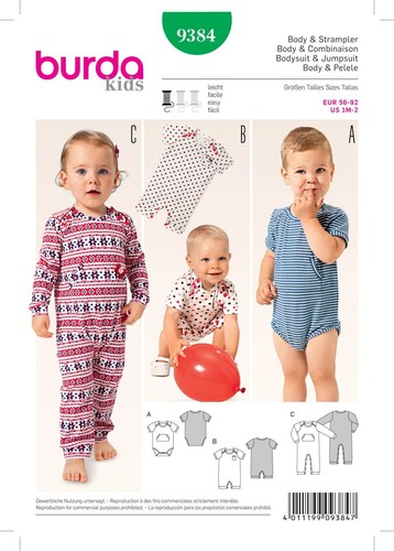 Burda 9384 baby - burda,
