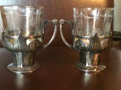 Wmf teeglashalter jugendstil - wmf,