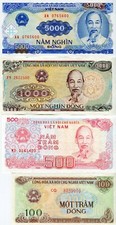 Vietnam Banknote 5000 1000 500