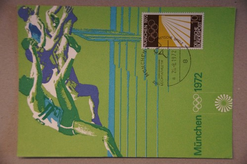 Postkarte olympische spiele - olympische,