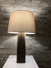 Tischlampe Altholz 47cm Eiche