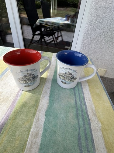 Tassen mont saint michel rot - 2,