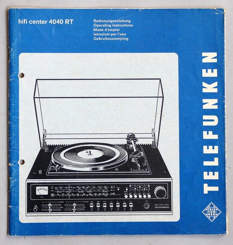 Telefunken hifi center - telefunken,