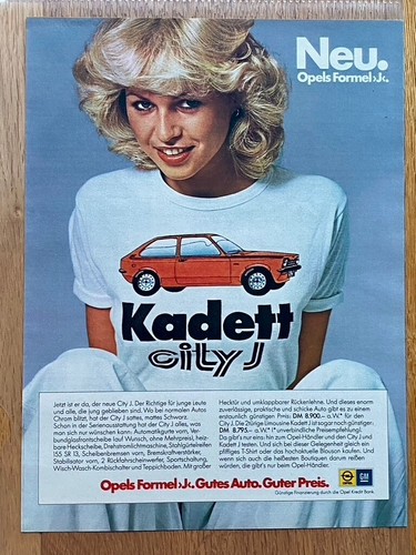Opel kadett city oldtimer - opel,