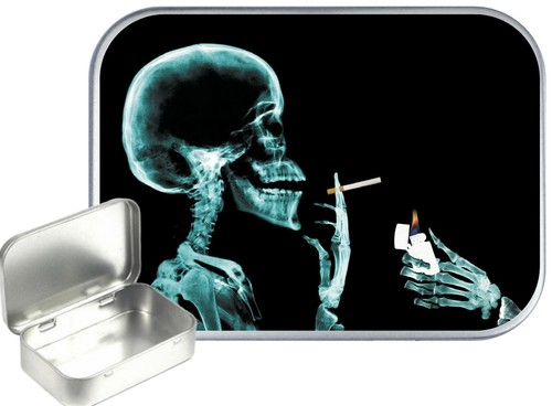 Smoking skull kleine - smoking,