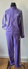adidas Damen Trainingsanzug, Gr.S, PES knit, flieder melange, Neu