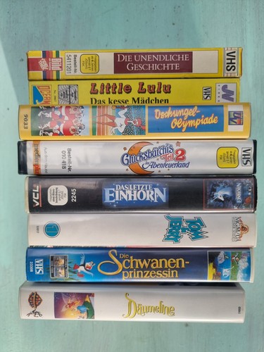Vhs sammlung kinderfilme inkl - kinderfilme,