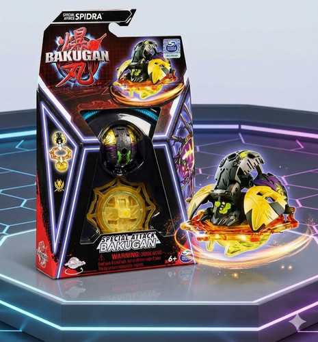 Bakugan spidra special attack - bakugan,