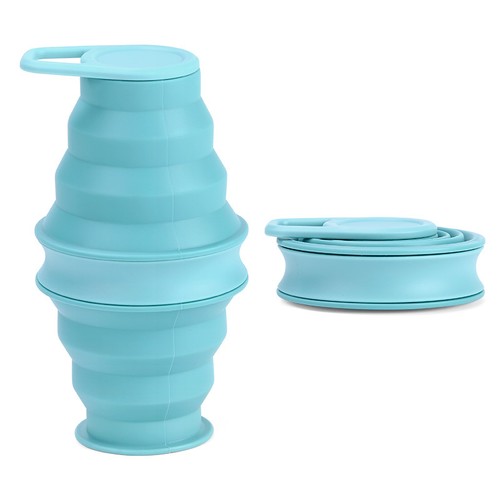 Faltbare silikon wasserflasche - faltbare, silikon-wasserflasche