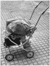CHRISTO: Wrapped Baby Carriage