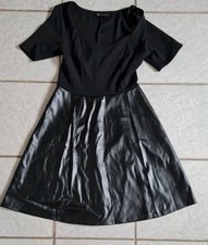 Kunst lederkleid mit stoff - kunst,