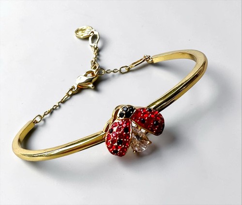 Swarovski armreif marienkäfer - swarovski,
