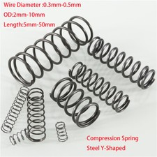 Druckfeder 0.3/0.4/0.5 mm Drahtdurchmesser Federstahl Kleine Feder / Spiralfeder
