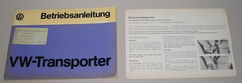Betriebsanleitung - , vw
