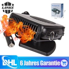 12V Keramik Heizlüfter & Ventilator Lüfter Gebläse Für Kfz Pkw Auto Heizung 150W