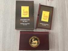 Investment Coin-Set 2012, Anniversary Edition,Gold Silber, Krügerrand Springbock