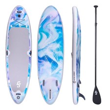 Mokulau SUP-Board-Set 336 aufblasbares Paddelboard 336 x 91 x 15 cm Yoga Board M
