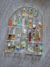 Setzkasten acryl offen mit 24 Parfümfläschchen
