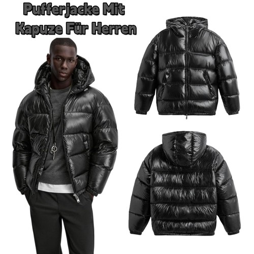 Pufferjacke mit kapuze - kapuze, für