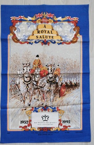 Royal salute her majesty the - a,
