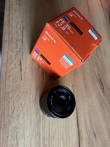 Sony 35mm 8 - 35mm, zeiss