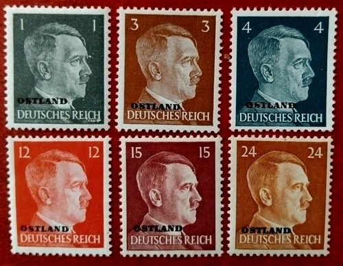 Briefmarke adolf hitler - briefmarke,