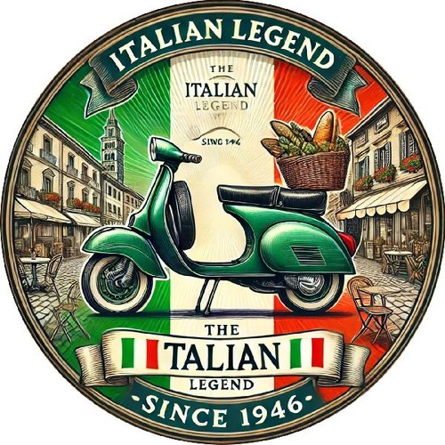 Blechschild rund vespa the - vespa,