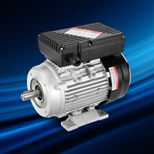 VEVOR 0,55kW Wechselstrommotor 1400U/min AC220-240V 4,5A 1-phasig 19mm Keilwelle