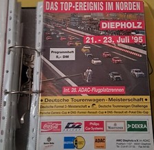 Programm  - DIEPHOLZ - DTM 1995 - Flugplatzrennen - Rarität!