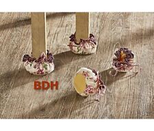 Stuhlsocken Rosendekor